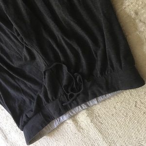 Stretch lounge pant charcoal grey